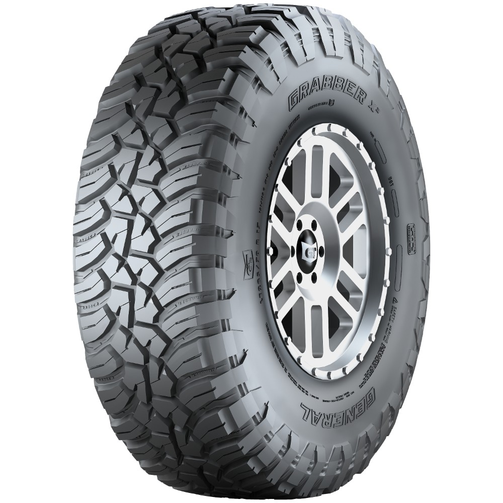 Pneu General Tire by Continental Aro 16 Grabber X3 285/75R16 116Q